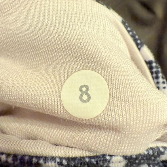 Lululemon Wunder Under Crop II Full-On Luon Dottie Dream Rose Capri Leggings 8 - Picture 4 of 5